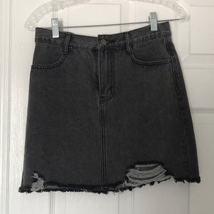 black denim skirt ☆☆